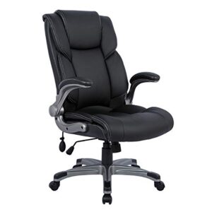 statesville big & tall office chair high back desk chair large executive desk computer swivel chair ergonomic design for lumbar support headrest,computer chair for heavy people
