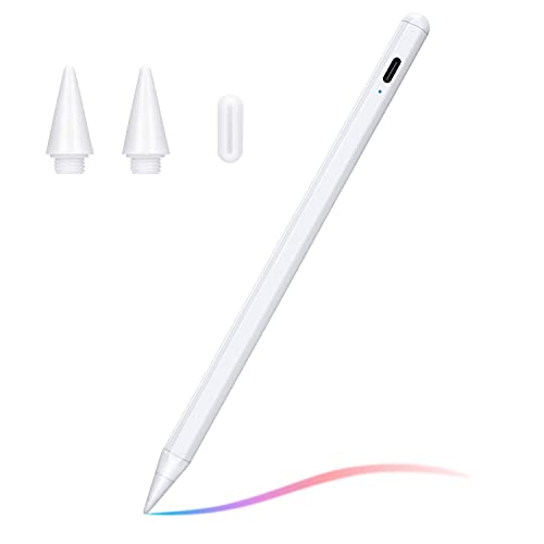 Stylus Pen Compatible with (2018-2020) Apple iPad, iPad Pencil with No Lag, High Precision, Tilt, Palm Rejection, for iPad 6th, iPad Mini 5th, iPad Air 3rd Gen, iPad Pro (11/12.9")