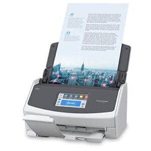 Fujitsu ScanSnap iX1500 Color Duplex Document Scanner with Touch Screen for Mac or PC, White