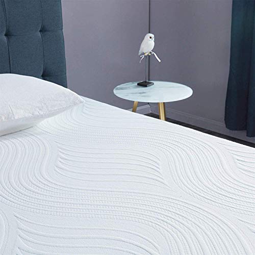 SOFTSEA Queen Mattress 10 Inch Memory Foam Cool Gel Medium Mattress