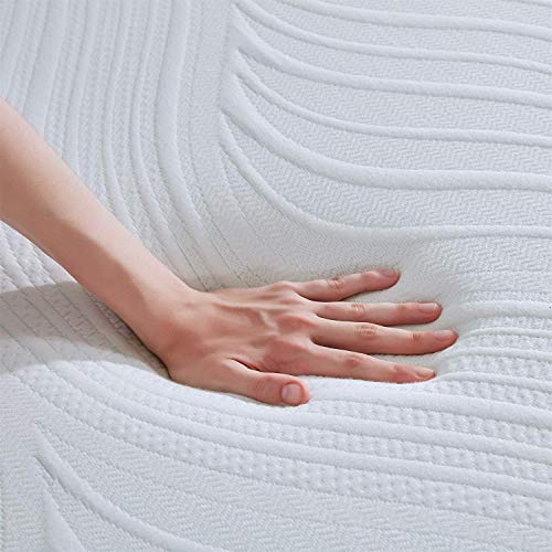 SOFTSEA Queen Mattress 10 Inch Memory Foam Cool Gel Medium Mattress