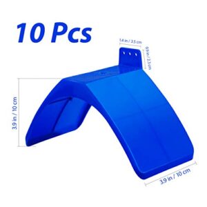 POPETPOP 10 Pcs Plastic Bird Perch- Dove Rest Stand Lightweight Portable Plastic Pigeon Stand Frame Pigeon Perches Dove Roost Dwelling for Dove Swallow Birds, PP Material Safe to Use