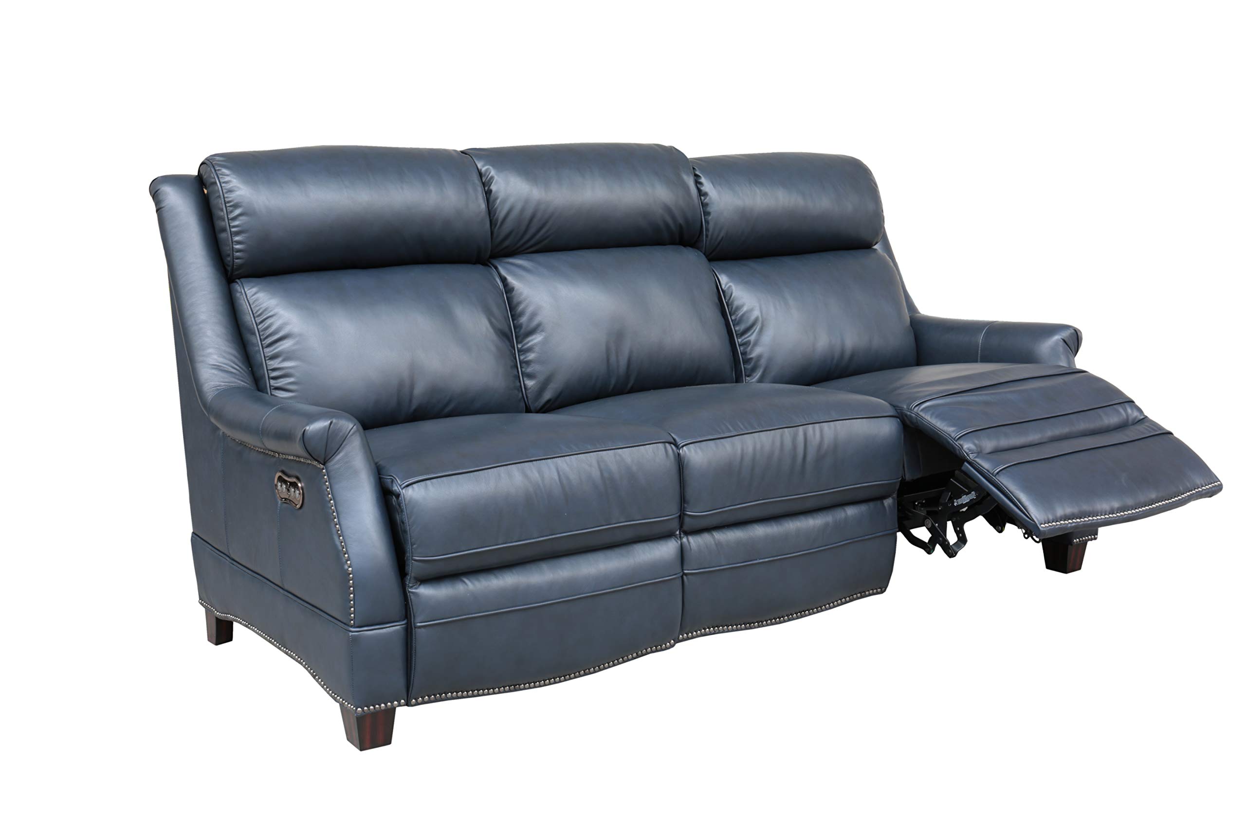 Barcalounger Warrendale Power Reclining Sofa w/Power Head Rests, Shoreham Blue