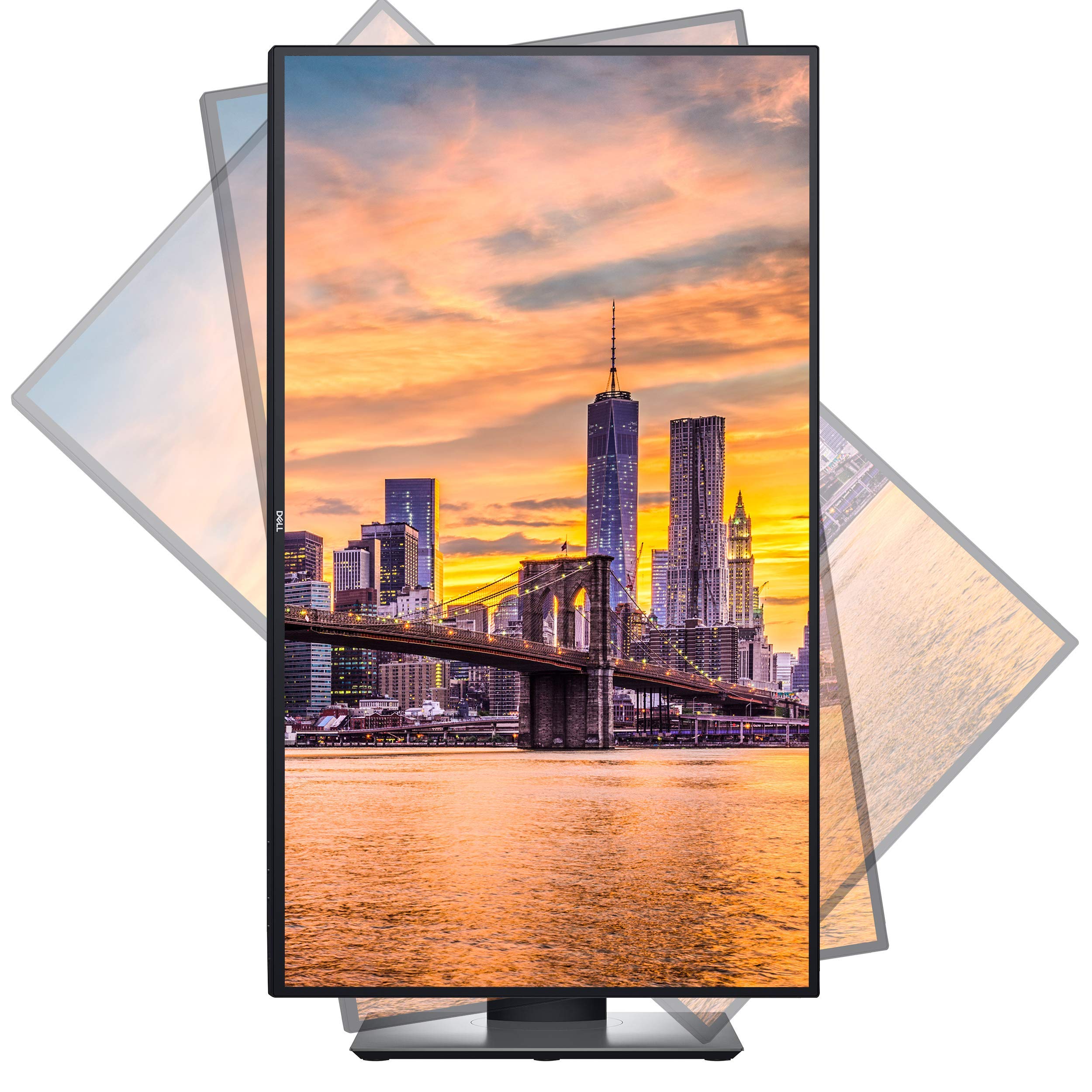 Dell UltraSharp U2720Q 27 Inch 4K UHD (3840 x 2160) LED Backlit LCD IPS USB-C Monitor (7GZ651)