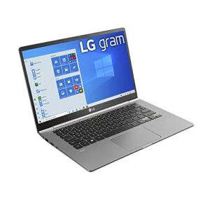 LG Gram 14Z995 Laptop 14" IPS Ultra-Lightweight, (1920 x 1200), 10th gen Core i5, 8GB RAM, 512GB SSD, Windows 10 Home, USB-C, HDMI, USB-A - Dark Silver