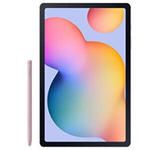 SAMSUNG Galaxy Tab S6 Lite 10.4" 128GB WiFi Android Tablet w/ S Pen Included, Slim Metal Design, Crystal Clear Display, Dual Speakers, Long Lasting Battery, ‎SM-P610NZIEXAR, Chiffon Rose