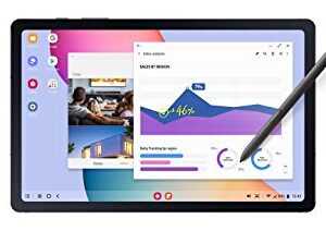 SAMSUNG Galaxy Tab S6 Lite 10.4" 128GB WiFi Android Tablet w/ S Pen Included, Slim Metal Design, Crystal Clear Display, Dual Speakers, Long Lasting Battery, ‎SM-P610NZIEXAR, Chiffon Rose