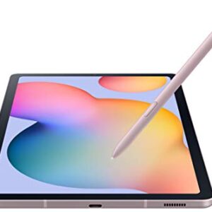 SAMSUNG Galaxy Tab S6 Lite 10.4" 128GB WiFi Android Tablet w/ S Pen Included, Slim Metal Design, Crystal Clear Display, Dual Speakers, Long Lasting Battery, ‎SM-P610NZIEXAR, Chiffon Rose