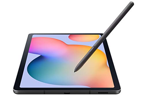 SAMSUNG Galaxy Tab S6 Lite 10.4" 64GB WiFi Android Tablet w/ S Pen Included, Slim Metal Design, Crystal Clear Display, Dual Speakers, Long Lasting Battery, SM-P610NZAAXAR, Oxford Gray