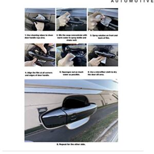 YelloPro Custom Fit Door Handle Cup 3M Scotchgard Anti Scratch Clear Bra Paint Protector Film Cover Self Healing Guard For 2016 2017 2018 2019 2020 2021 2022 Toyota Tacoma Pickup Truck