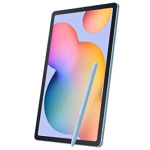 SAMSUNG Galaxy Tab S6 Lite 10.4" 64GB WiFi Android Tablet w/ S Pen Included, Slim Metal Design, Crystal Clear Display, Dual Speakers, Long Lasting Battery, SM-P610NZBAXAR, Angora Blue