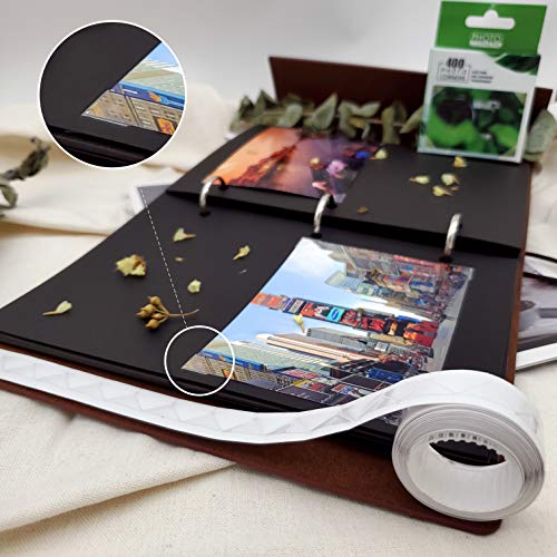 Photo Corners 400 Pcs Clear Self-Adhesive Picture Mounting Corner Stickers for DIY Scrapbook, Album, Journal, 400 Pcs/Pack.