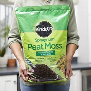 Miracle-Gro Sphagnum Peat Moss, 8 qt., For Containers and In-Ground