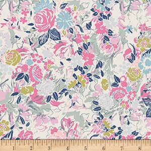 art gallery fabrics art gallery fusion millefiori ethereal fabric, pink