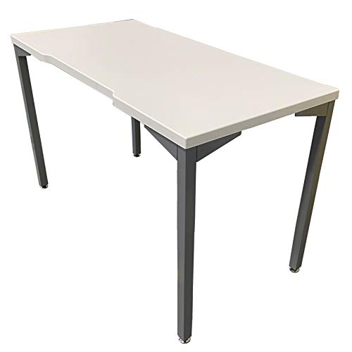Vari QuickPro Table 48x24 (Discontinued Model) - Office Desk with Durable Laminate Finish - Easy Assembly (White)