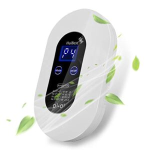 huibest mini high output ozone machine for home, toilet and bathroom