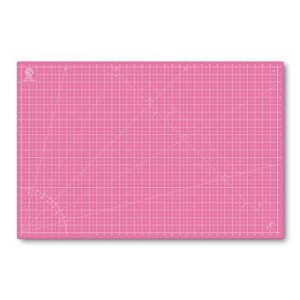 kc global a1 (36"x24") self-healing cutting mat (pink) - sturdy, reversible, eco-friendly, non-slip. premium desk mat for crafters, quilters, and hobbyist