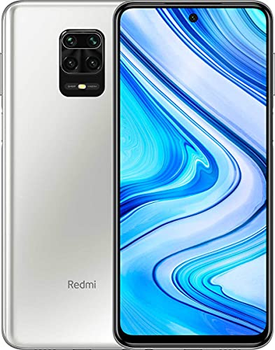 Xiaomi Redmi Note 9 Pro Smartphone - 6.67" DotDisplay, 6 GB + 128 GB, 64 MP AI Quad Camera, 5020mAh (typ) NFC, Bianco (Polar White)