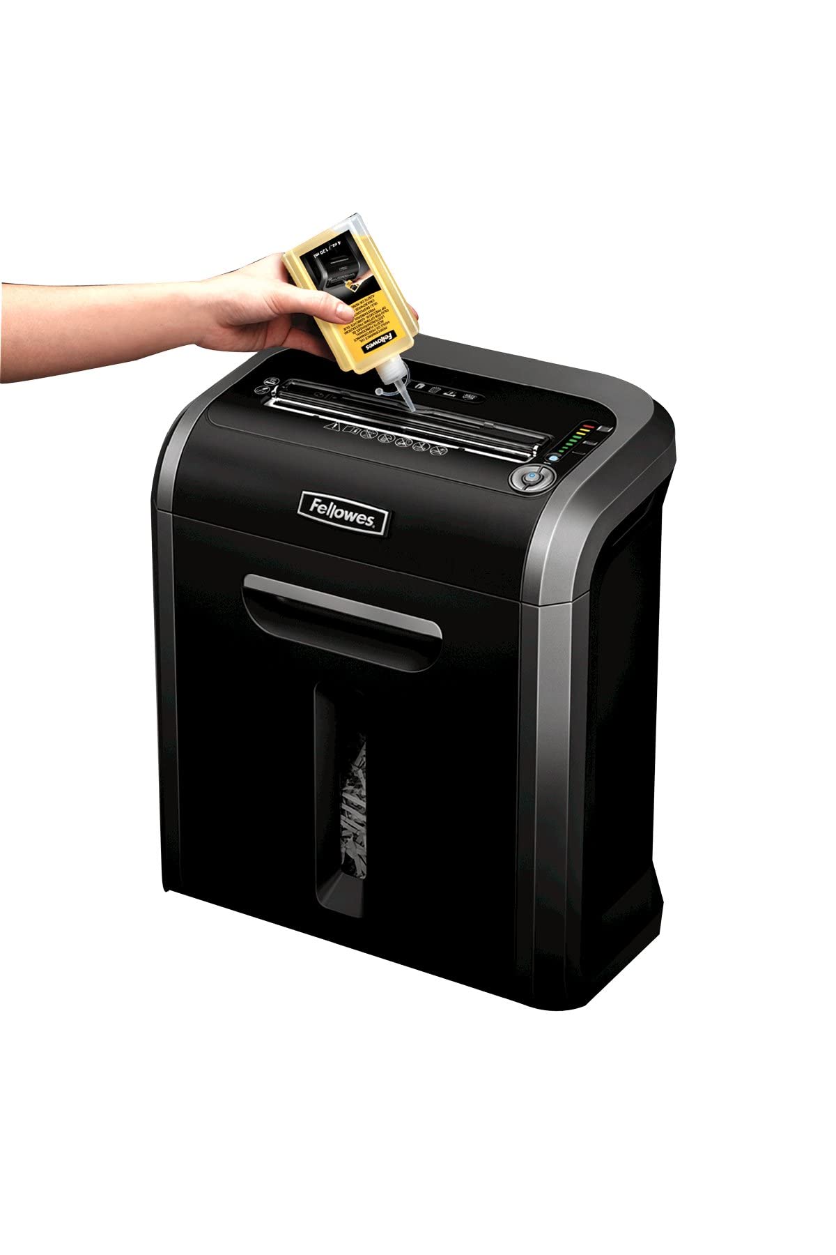 Fellowes Powershred Performance Shredder Oil, 12 oz. Extended Nozzle Bottle (35250)