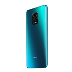 Xiaomi Redmi Note 9S (64GB,4GB) 6.67", 48MP Camera, 18W Fast Charge, 5020mAh Battery, Dual SIM GSM Unlocked 4G LTE (T-Mobile, AT&T, Metro, Cricket) International Model (Aurora Blue, SD + Case Bundle)