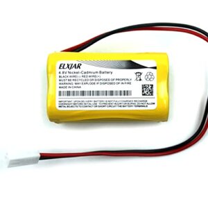 elxjar (5-Pack) 4.8V 800mAh Ni-CD Battery Pack Replacement for Astralite 20-0001 Day-Brite A15032-1 CXL6VBXT CXXL3GW, Lithonia A15032-1 Osi OSA004 Powersonic A150321 Emergency Exit Light