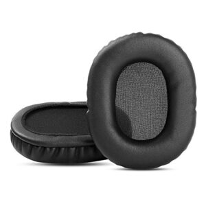 1 pair replacement ear pads cushions compatible with insignia ns-cahbtoe01 headset earmuffs ear cups
