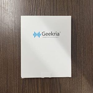 Geekria Audio Cable Compatible with Anker Soundcore Space One, Q20i, Q45, Life Q30, Life Q35, Life 2 Active, Vortex, E8, E7 Pro, 059 Cable, 3.5mm Aux Replacement Stereo Cord (4 ft/1.2 m)