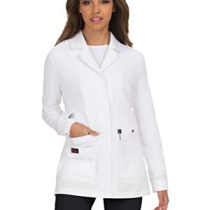 KOI Betsey Johnson B402 Women's Canna Lab Coat White M