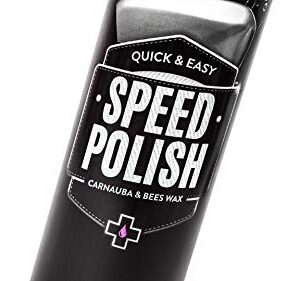 Muc-Off Motorcycle Speed Polish, 13.5 fl oz - Motorcycle Polish Spray, Two in One Wax and Polish - Post-Wash Protection Spray for On and Off-Road Bikes