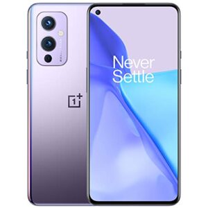 oneplus 9 5g le2110 256gb 12gb ram factory unlocked (gsm only | no cdma - not compatible with verizon/sprint) china version - winter mist purple