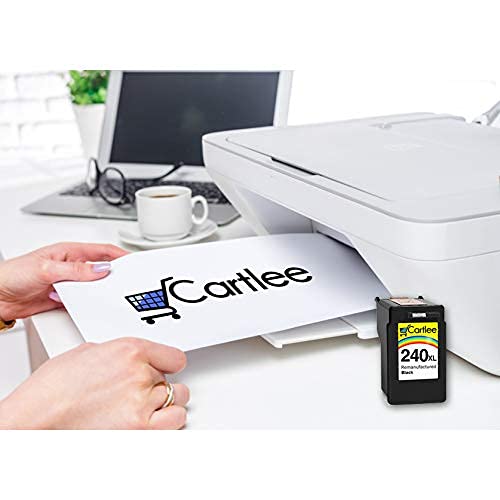 Cartlee 1 Black Remanufactured High Yield Ink Cartridge Replacement for PG-240XL 240 XL PIXMA MX472 MX452 MG3520 MX432 MX439 MG3220 MX512 MG2120 MX459 MG3620 MG3600 MX479
