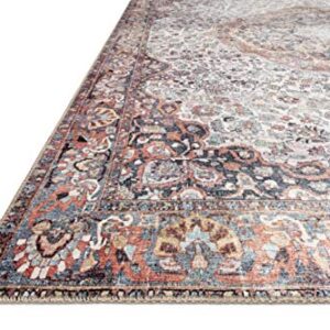 Loloi II Wynter WYN-01 Red/Multi Traditional Area 7'-6" x 9'-6"