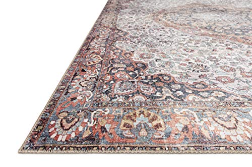 Loloi II Wynter WYN-01 Red/Multi Traditional Area 7'-6" x 9'-6"