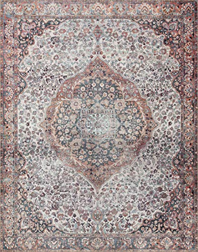 Loloi II Wynter WYN-01 Red/Multi Traditional Area 7'-6" x 9'-6"