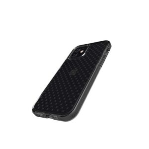 tech21 Evo Check Phone Case for Apple iPhone 12 and 12 Pro 5G with 12 ft Drop Protection, Smokey/Black