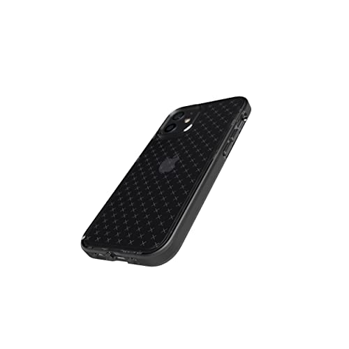 tech21 Evo Check Phone Case for Apple iPhone 12 and 12 Pro 5G with 12 ft Drop Protection, Smokey/Black