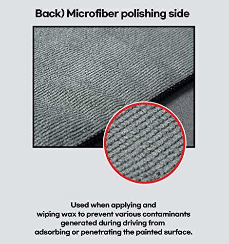 Microfiber Cleaning Cloth for Cars - Professional Car Wash Towel Pad/All-Purpose Cleaning Cloths/Super Absorbency Drying Towel - Detailing and Polishing Cars (12“x16”, Grey, 3PCS)