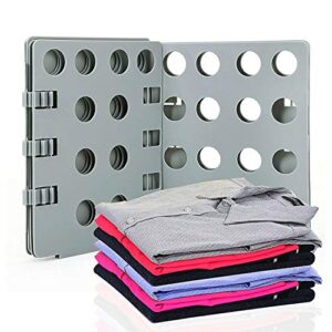 Winvin Large Adult T-Shirt Folder Shirt Folding Board t Shirts Clothes Durable Plastic Laundry Room Organizer folders Boards Flip Fold Magic Fast