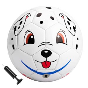everich toy soccer ball size 2 soccer balls for kids-sport ball for toddlers-backyard lawn sand outdoor toys for boys and girls,including pump