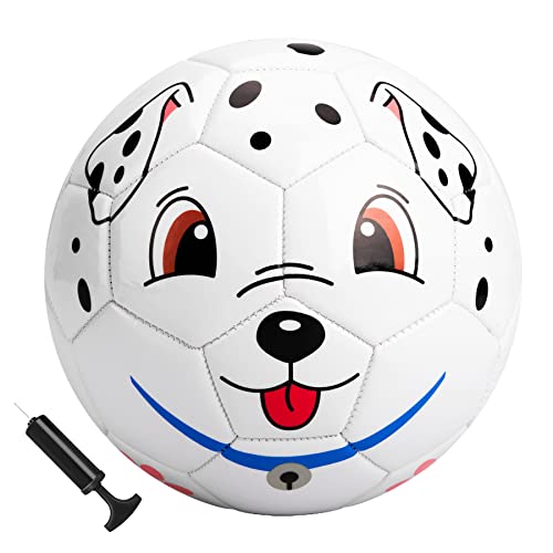 EVERICH TOY Soccer Ball Size 2 Soccer Balls for Kids-Sport Ball for Toddlers-Backyard Lawn Sand Outdoor Toys for Boys and Girls,Including Pump