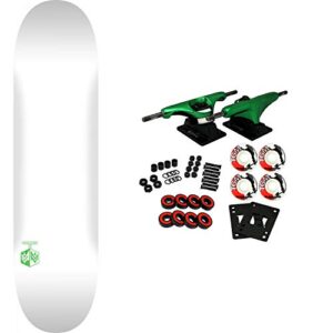 mini-logo skateboard complete k20 chevron detonator white 8.5" x 32.08"
