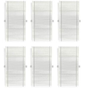 fette filter - replacement filter u compatible with honeywell hepaclean u filter hrf201b and febreze frf102b for hht270, hht290 & febreze fht170, fht180, fht190 - pack of 6