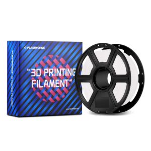 FLASHFORGE Hips 3D Printer Filament, 1.75mm (White), 1kg Spool (2.2lbs), Guaranteed Fresh, Dimensional Accuracy +/- 0.02mm, Tangle-Free, Fits Most FDM Printers [Risk-Free]