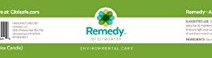 CitriSafe Remedy Maintenance Candle - Air Purification Soy Candle - Long-Lasting, Non-Scented, Botanical Blend - 5oz