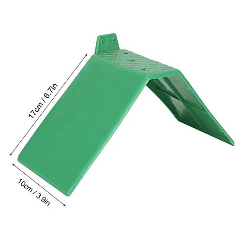 Tbest Pigeon Rest Stand-10pcs Plastic Small Plastic Bird Perch Dove Rest Stand Anti-Skid Perches Roost Frame for Bird Supplies,Green,6.69x6.69x3.94inch