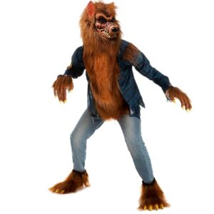 spooktacular creations child unisex madness werewolf costume for kids halloween party-s(5-7yr)