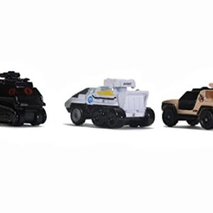 G.I. Joe 1.65" Nano 3-Pack Die-cast Cars, Toys for Kids and Adults