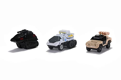 G.I. Joe 1.65" Nano 3-Pack Die-cast Cars, Toys for Kids and Adults