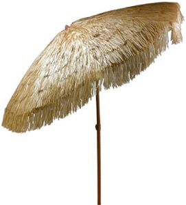 bayside21 8' tiki umbrella with tilt