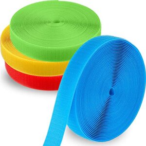 4 roll 100 feet carpet marker strips for classroom tape for carpet for teachers and social distance (red, green, yellow, blue)